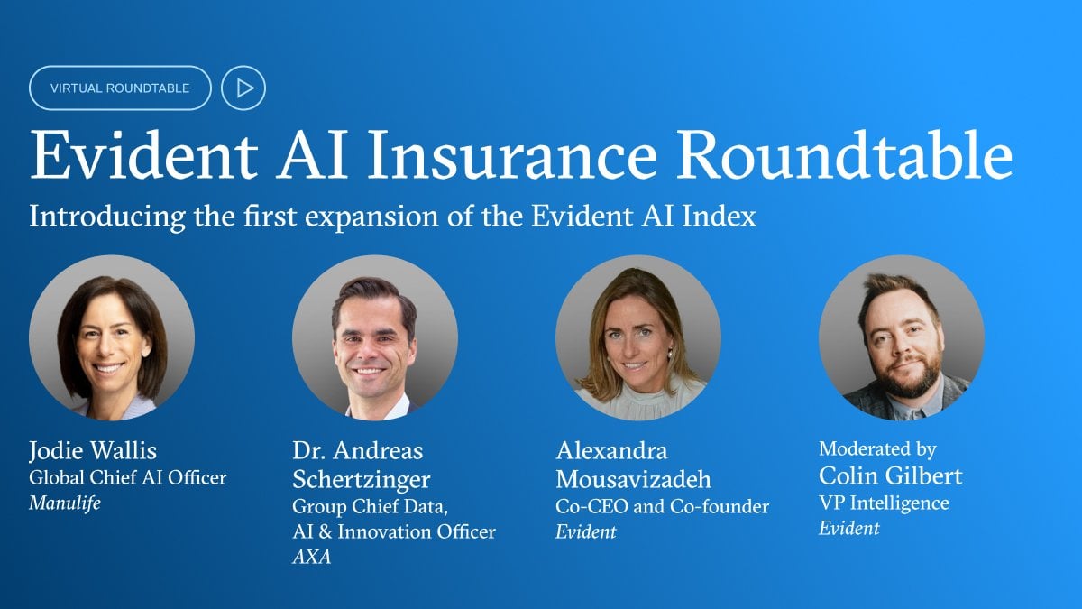 The Evident AI Insurance Roundtable